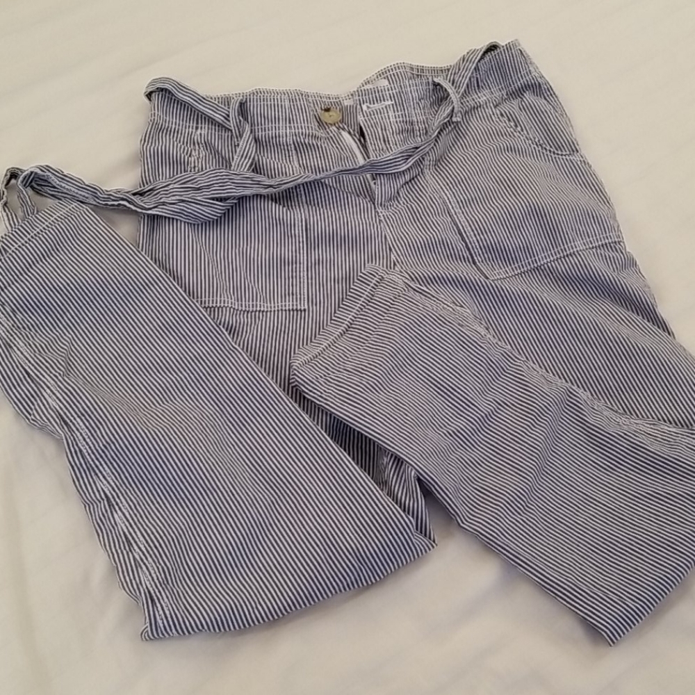 Liz Claiborne Striped Pants Cotton 4